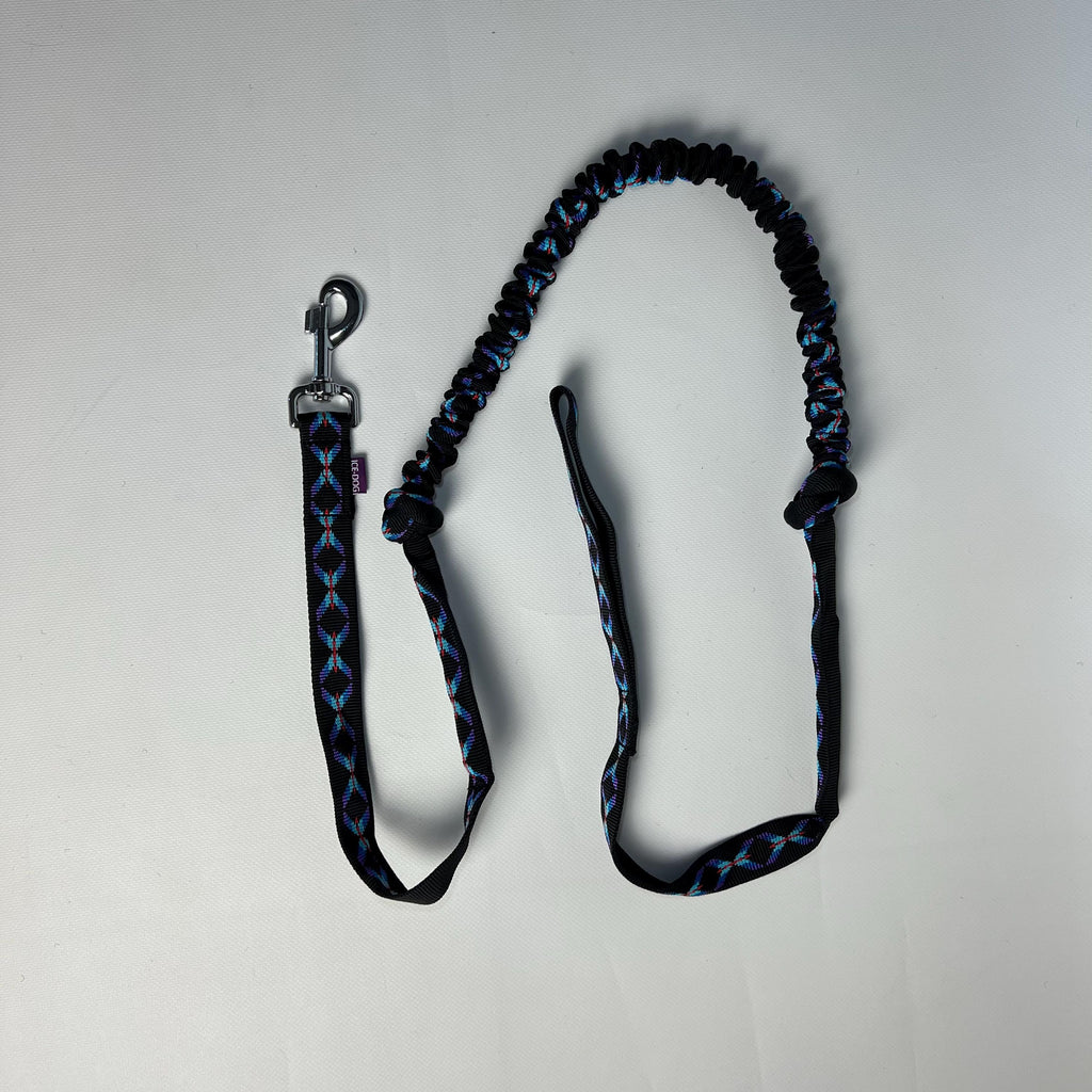 Canicross Bungee Leash | 1 Dog Line for Running, Bikejoring & Skijoring | Shock Absorbing Dog Leash
