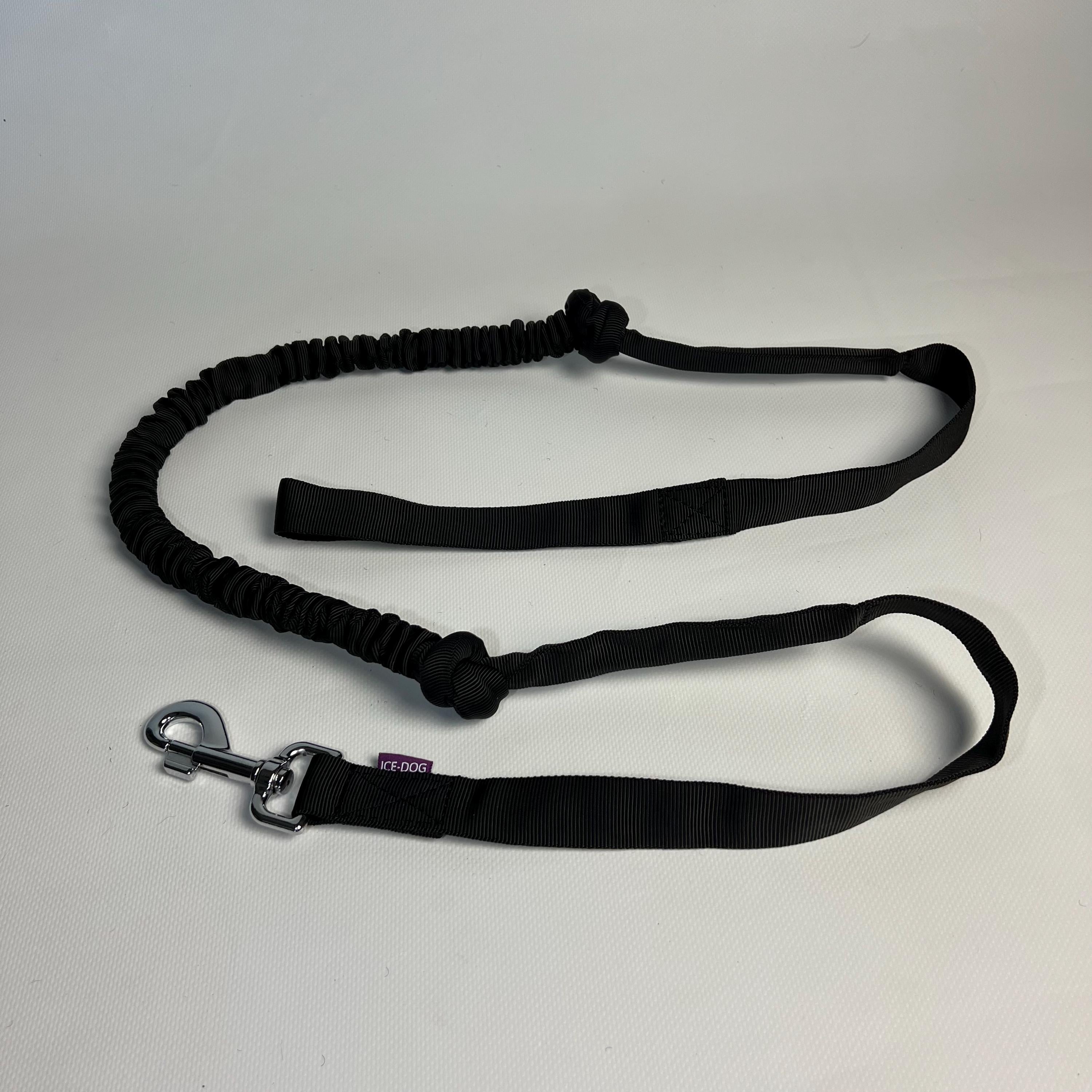 Canicross Bungee Leash | 1 Dog Line for Running, Bikejoring & Skijoring | Shock Absorbing Dog Leash