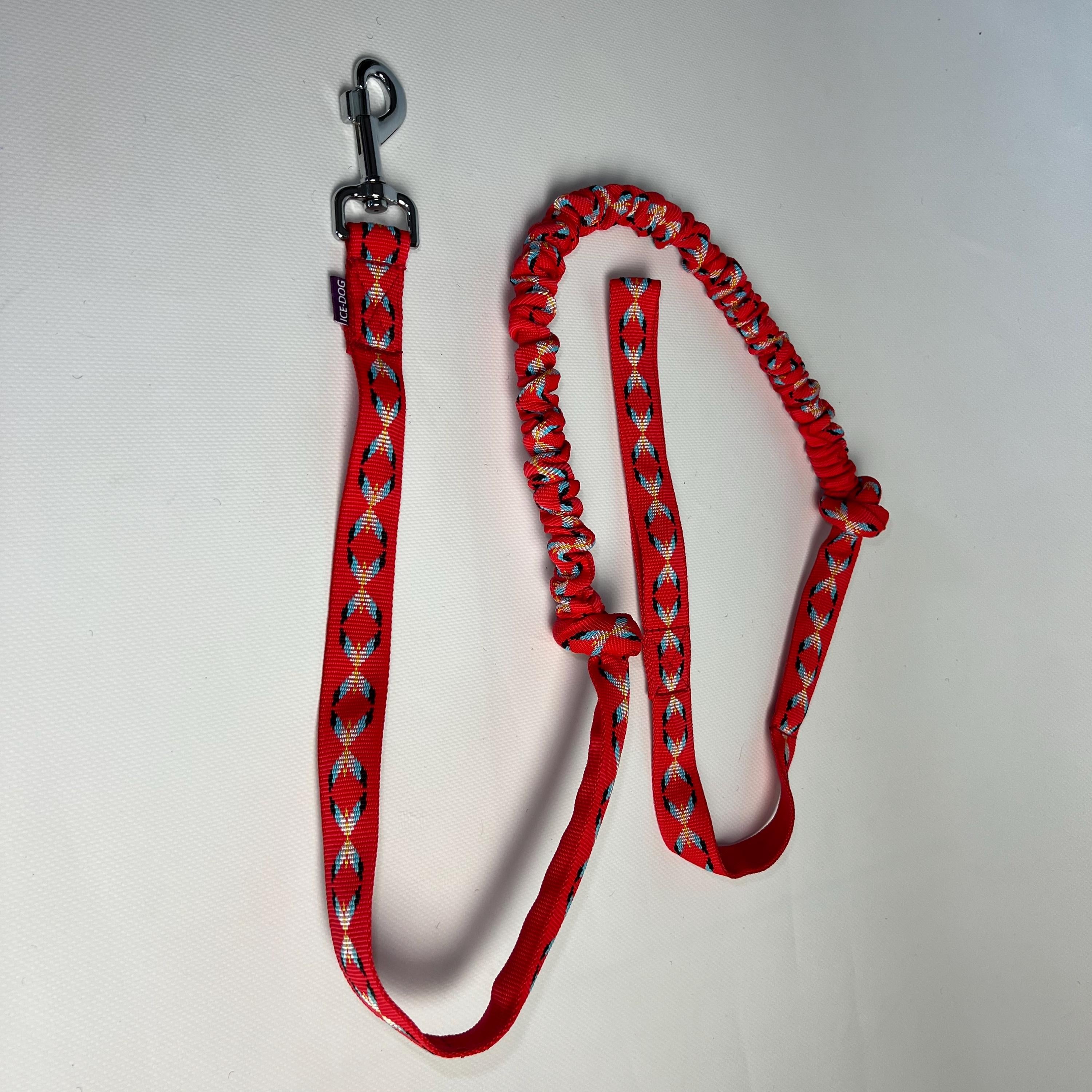 Canicross Bungee Leash | 1 Dog Line for Running, Bikejoring & Skijoring | Shock Absorbing Dog Leash