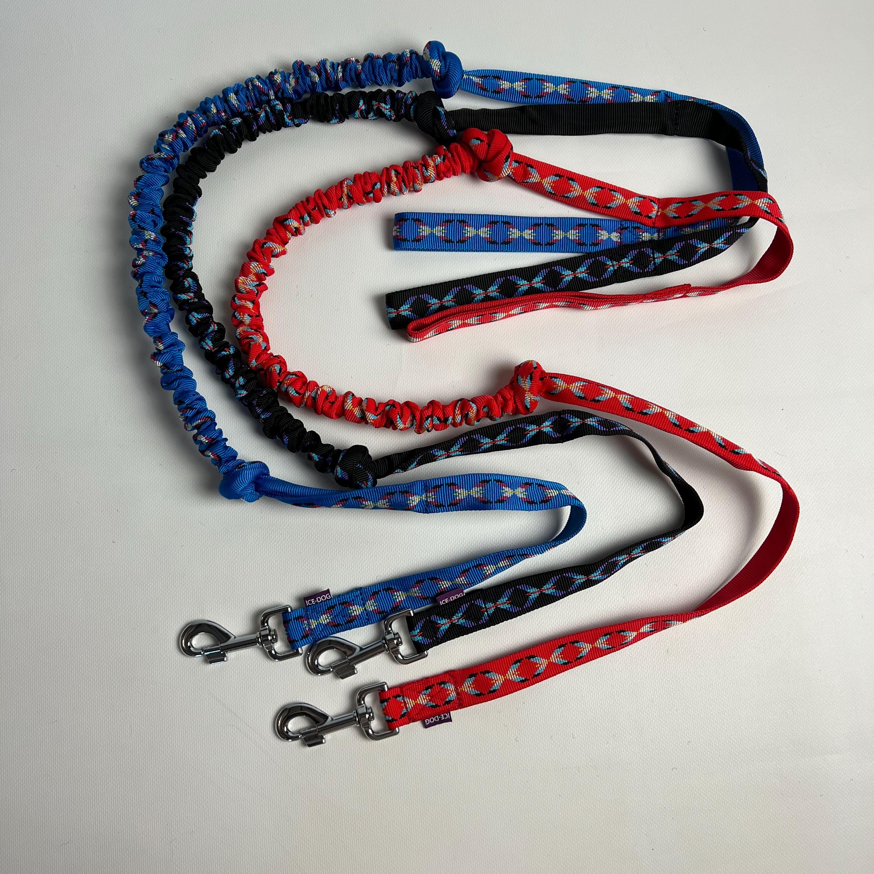 Canicross Bungee Leash | 1 Dog Line for Running, Bikejoring & Skijoring | Shock Absorbing Dog Leash